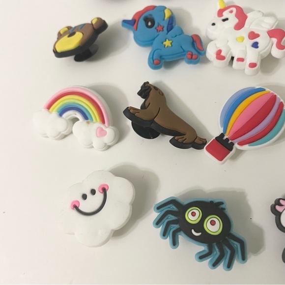 Croc Charms Lot of 15 Unicorn Bear Octopus Charms - Picture 4 of 14